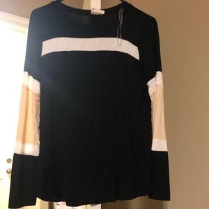 Boutique color block top